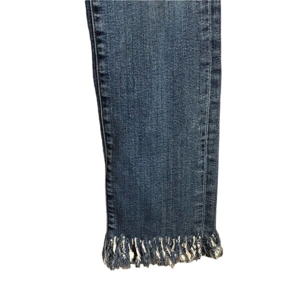 J Brand Blue Fringe Hem Jeans - Picture 12 of 14